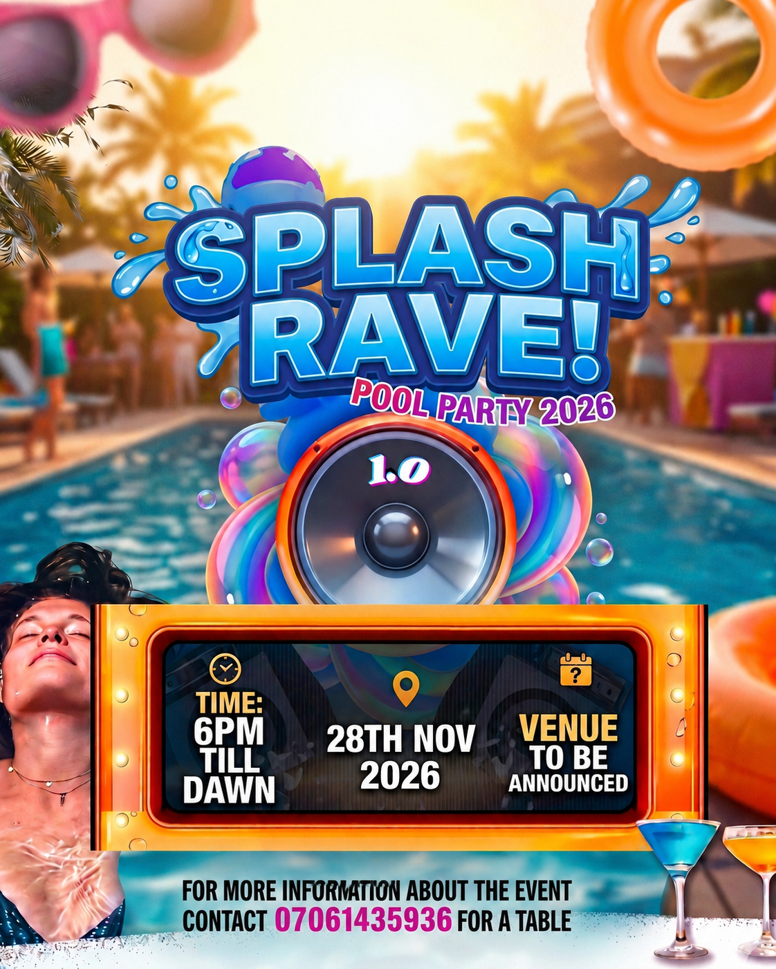 SPLASH RAVE POOL PARTY
